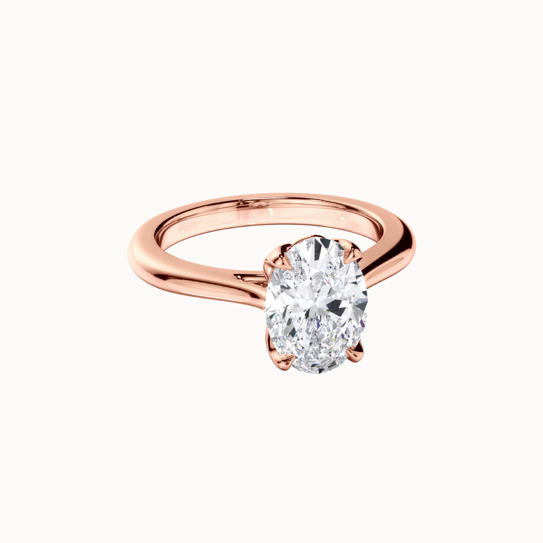Matilda Ring - Oval Diamond