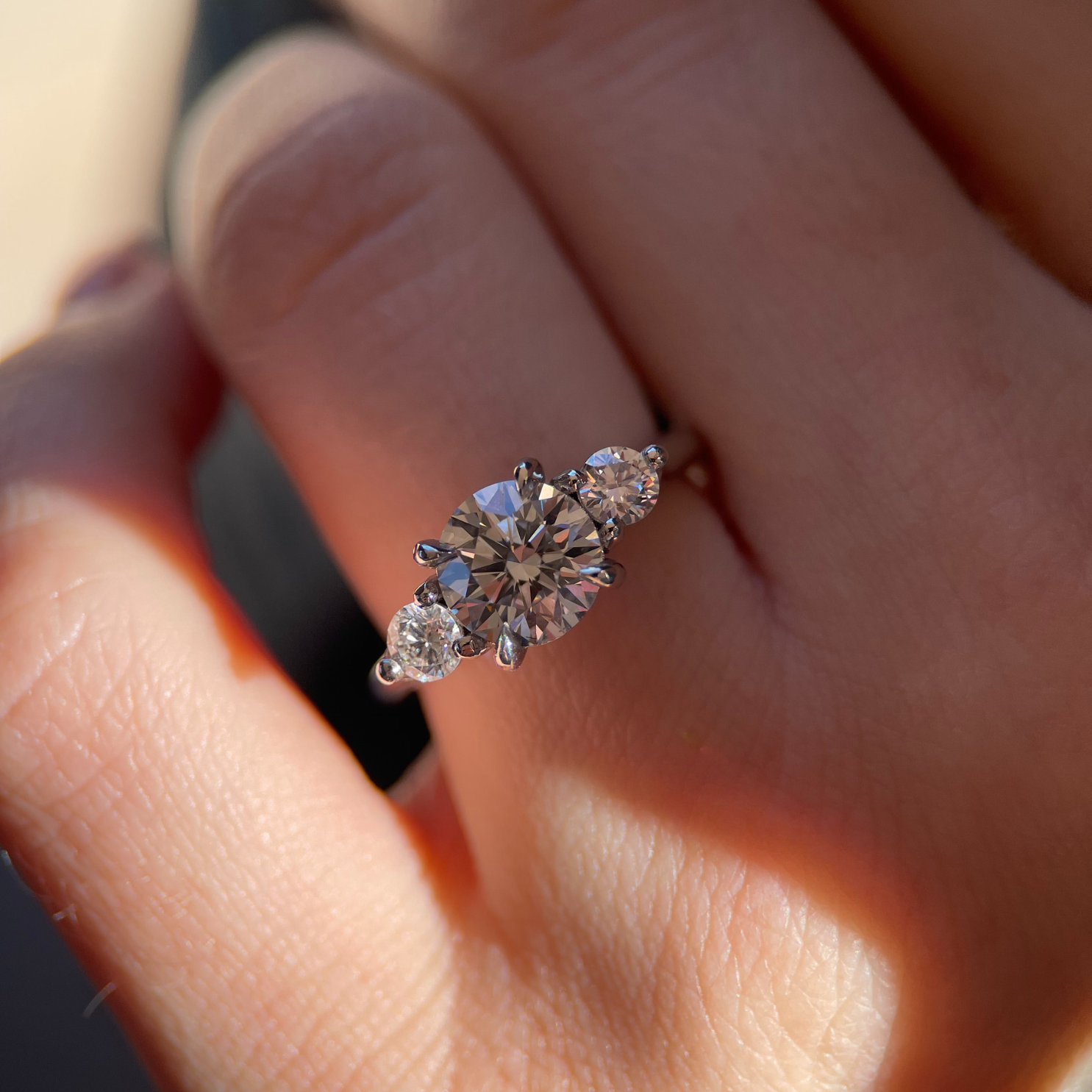 Isadora Ring - 1.72ct lab-grown round brilliant cut