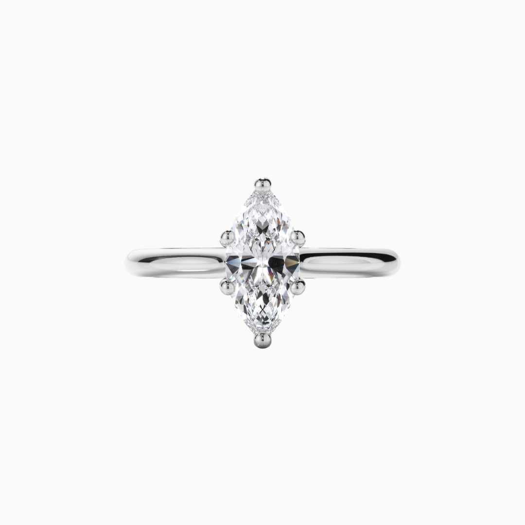 Selene Ring - Marquise Diamond - Dupe