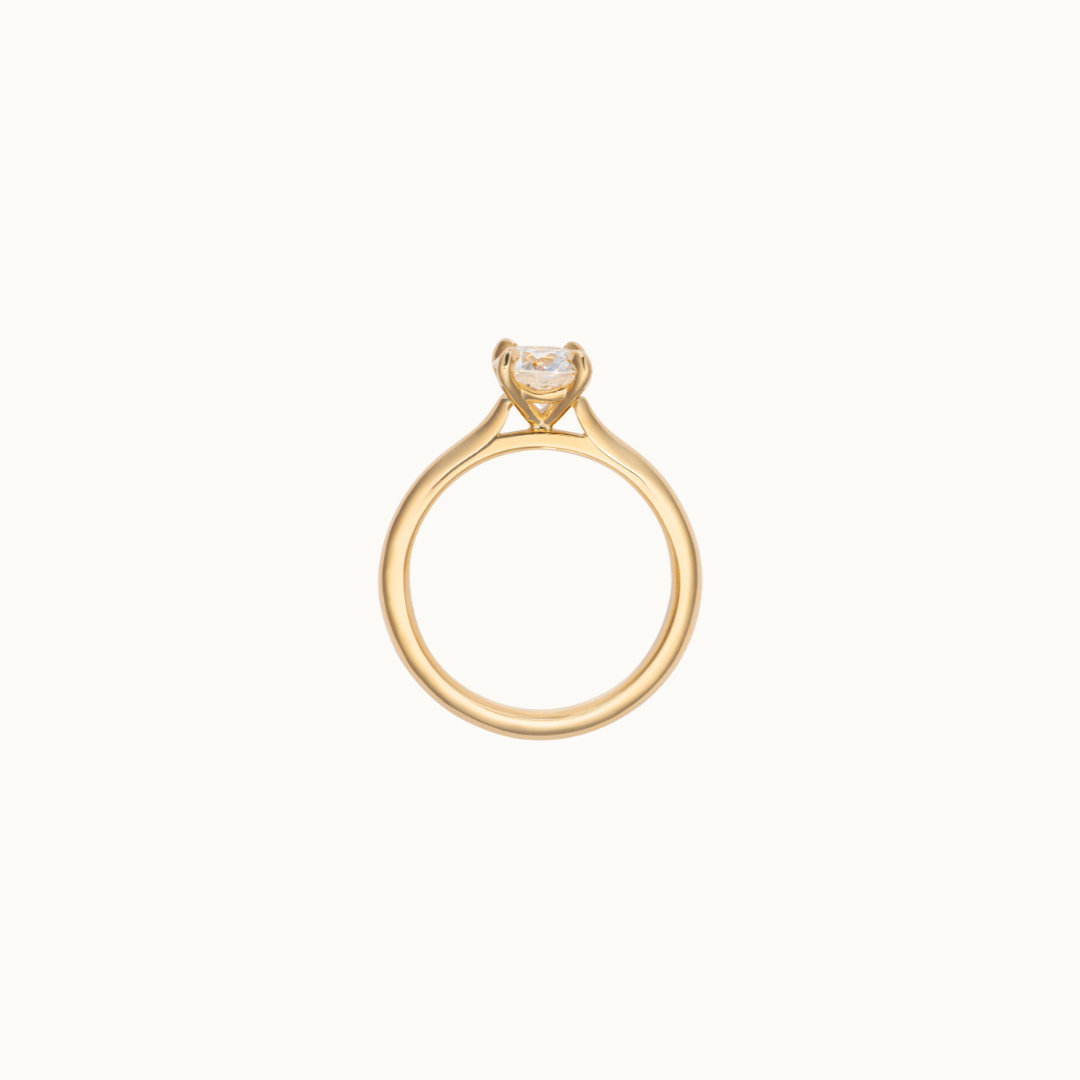 Classic Round Solitaire - 1ct lab-grown diamond D VS1