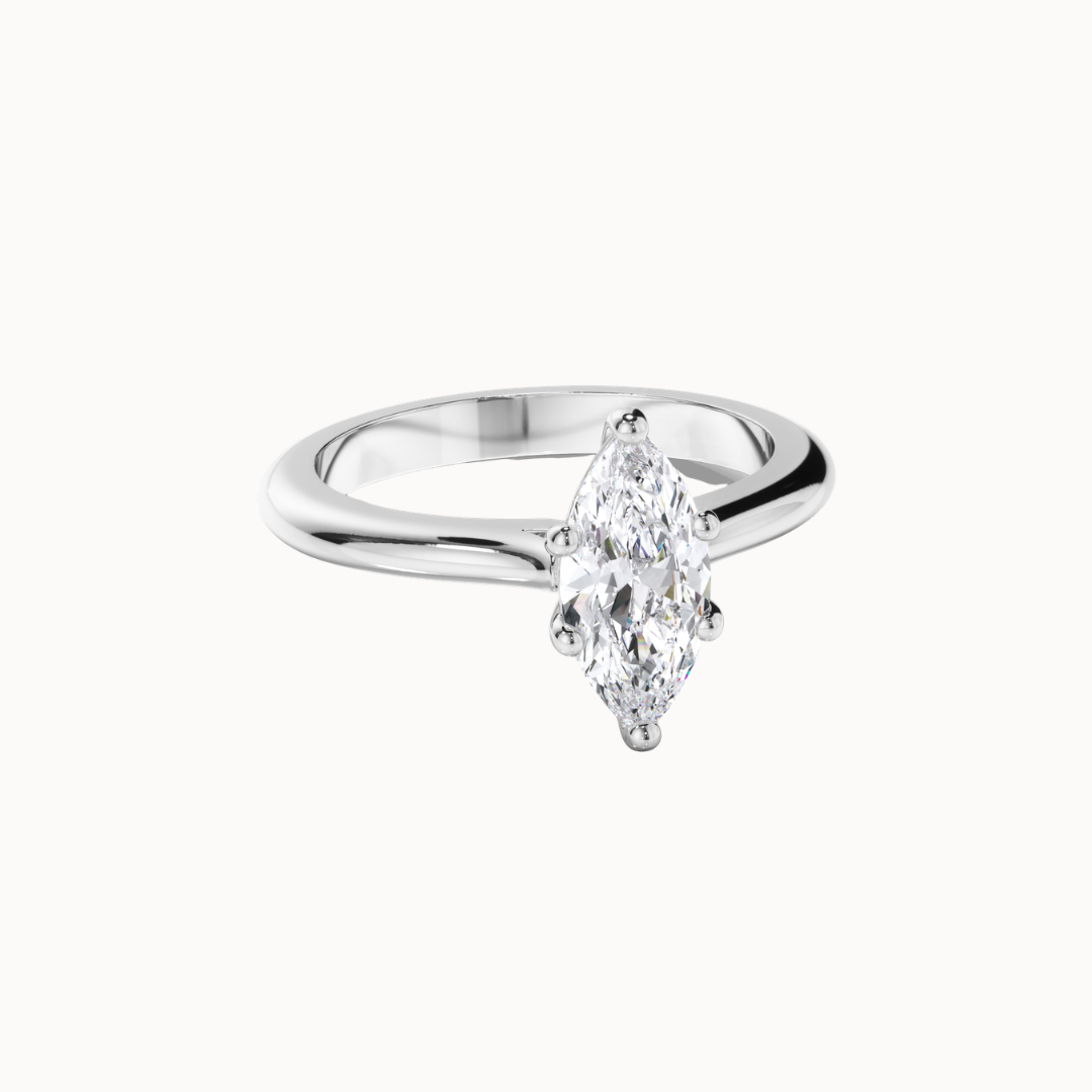 Selene Ring - Marquise Diamond - Dupe