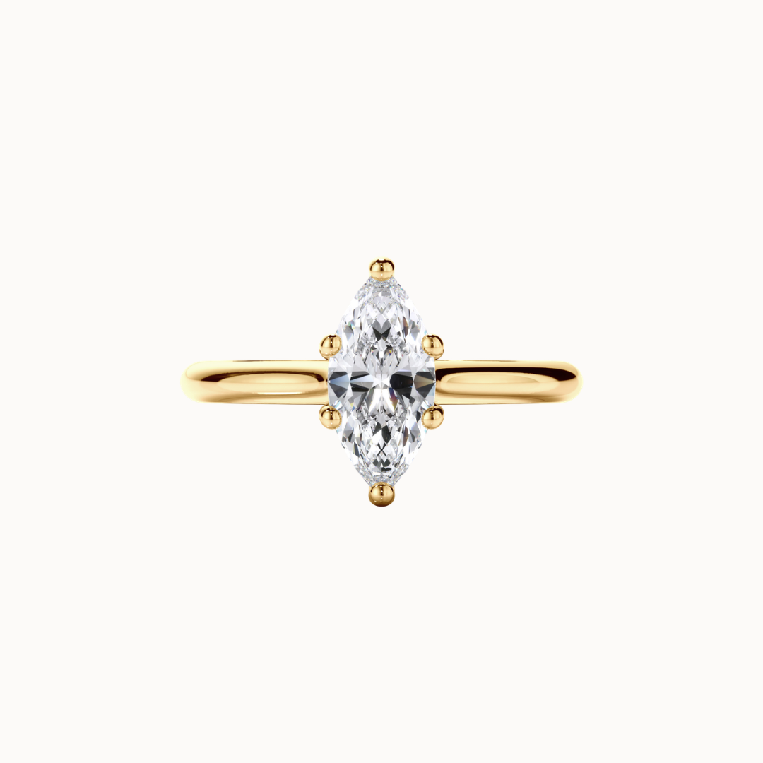 Selene Ring - Marquise Diamond - Dupe