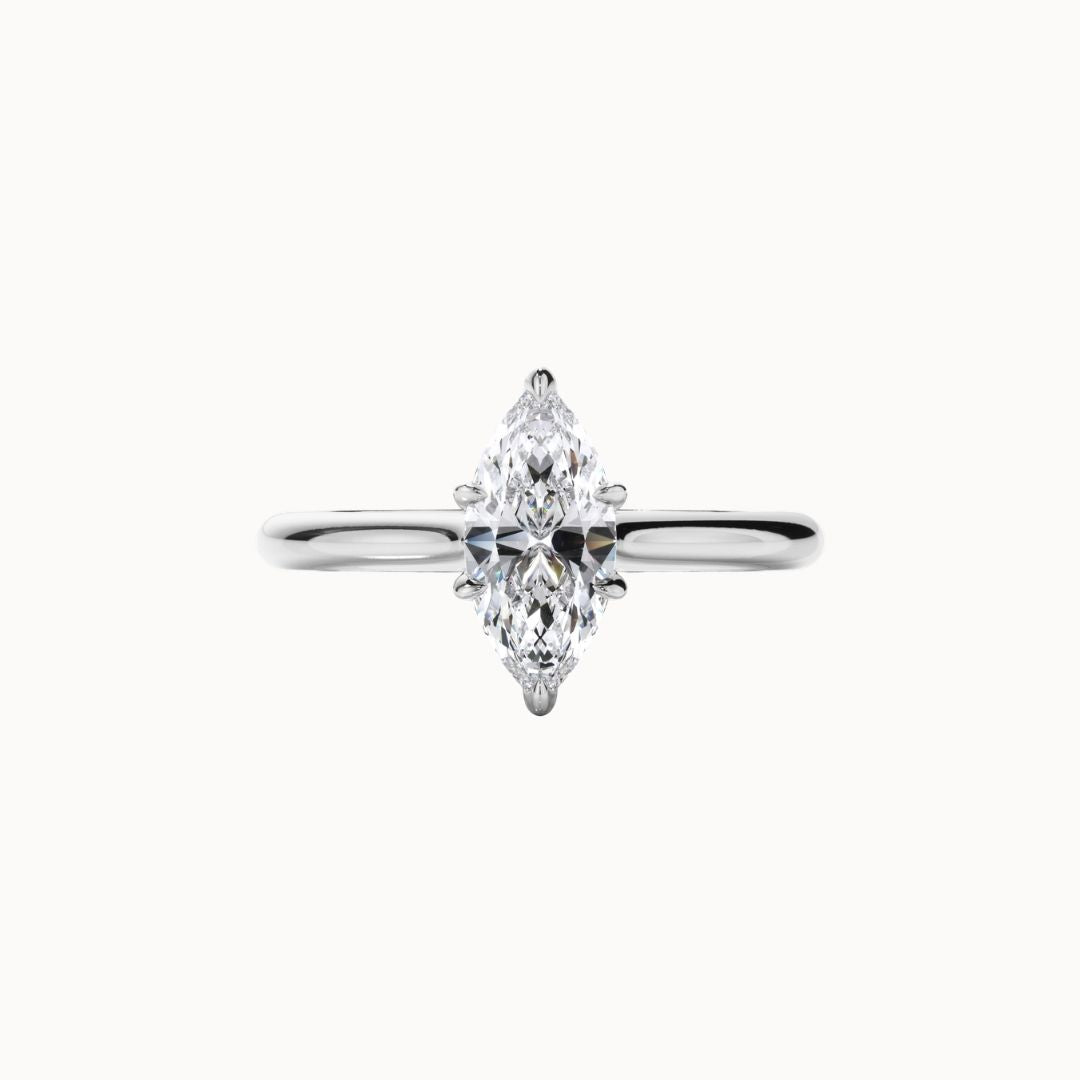 Selene Ring - Marquise Diamond