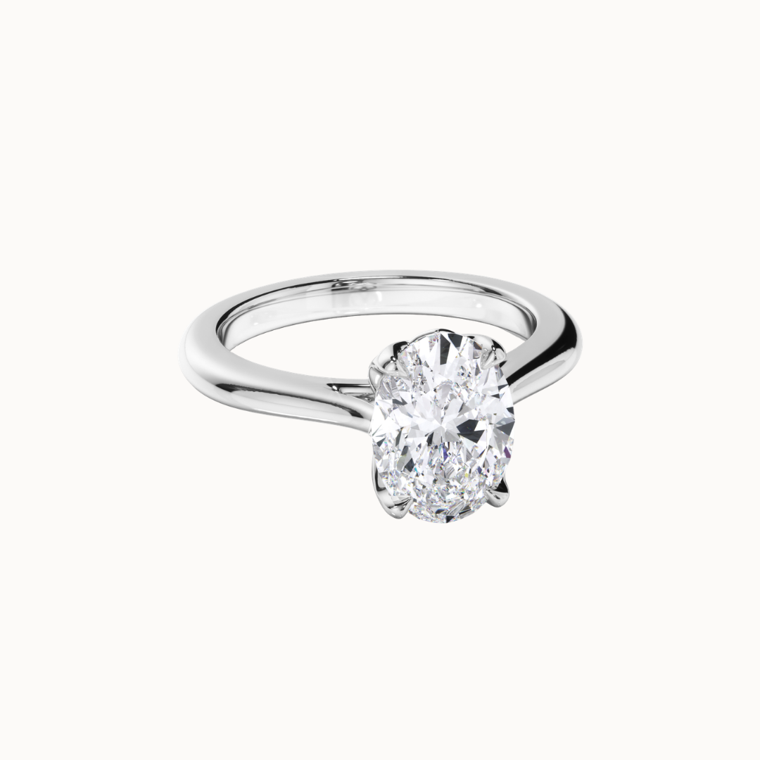 Matilda Ring - Oval Diamond