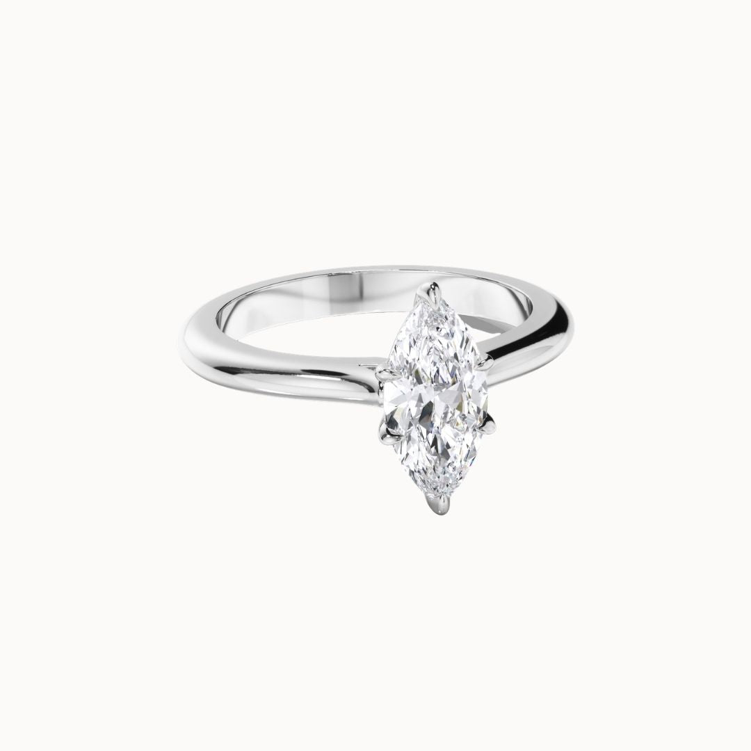 Selene Ring - Marquise Diamond