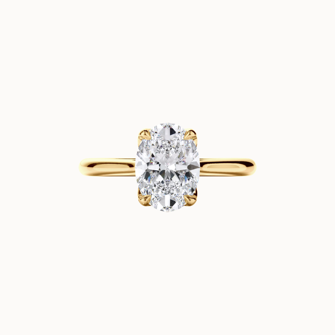 Matilda Ring - Oval Diamond
