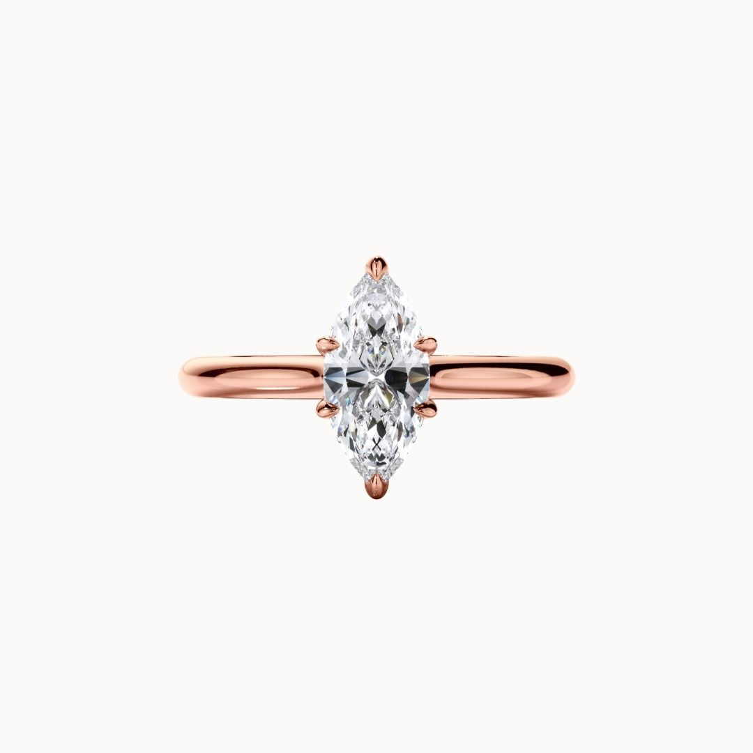 Selene Ring - Marquise Diamond