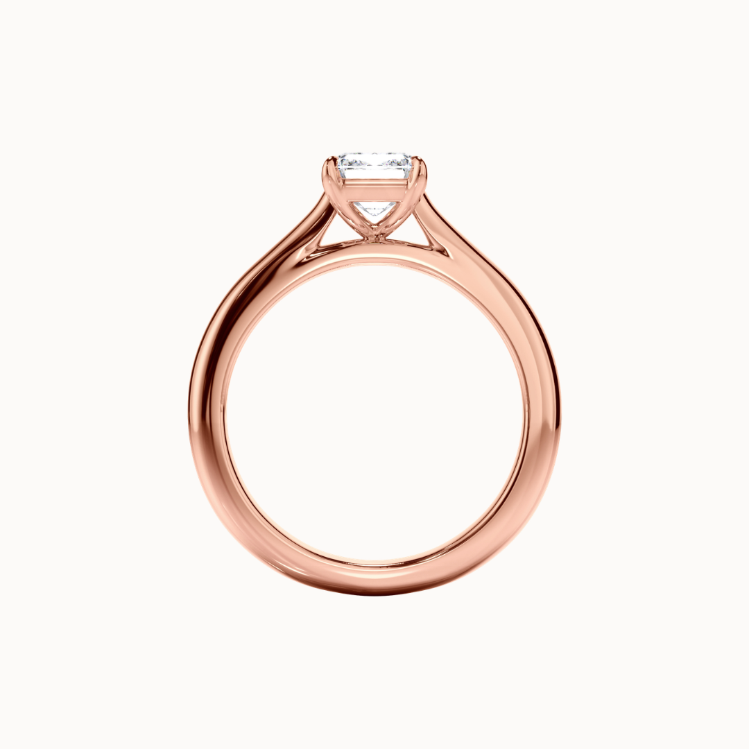 Selene Ring - Emerald Diamond