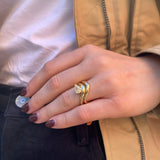 Madeline Ring - 1.02ct natural yellow diamond