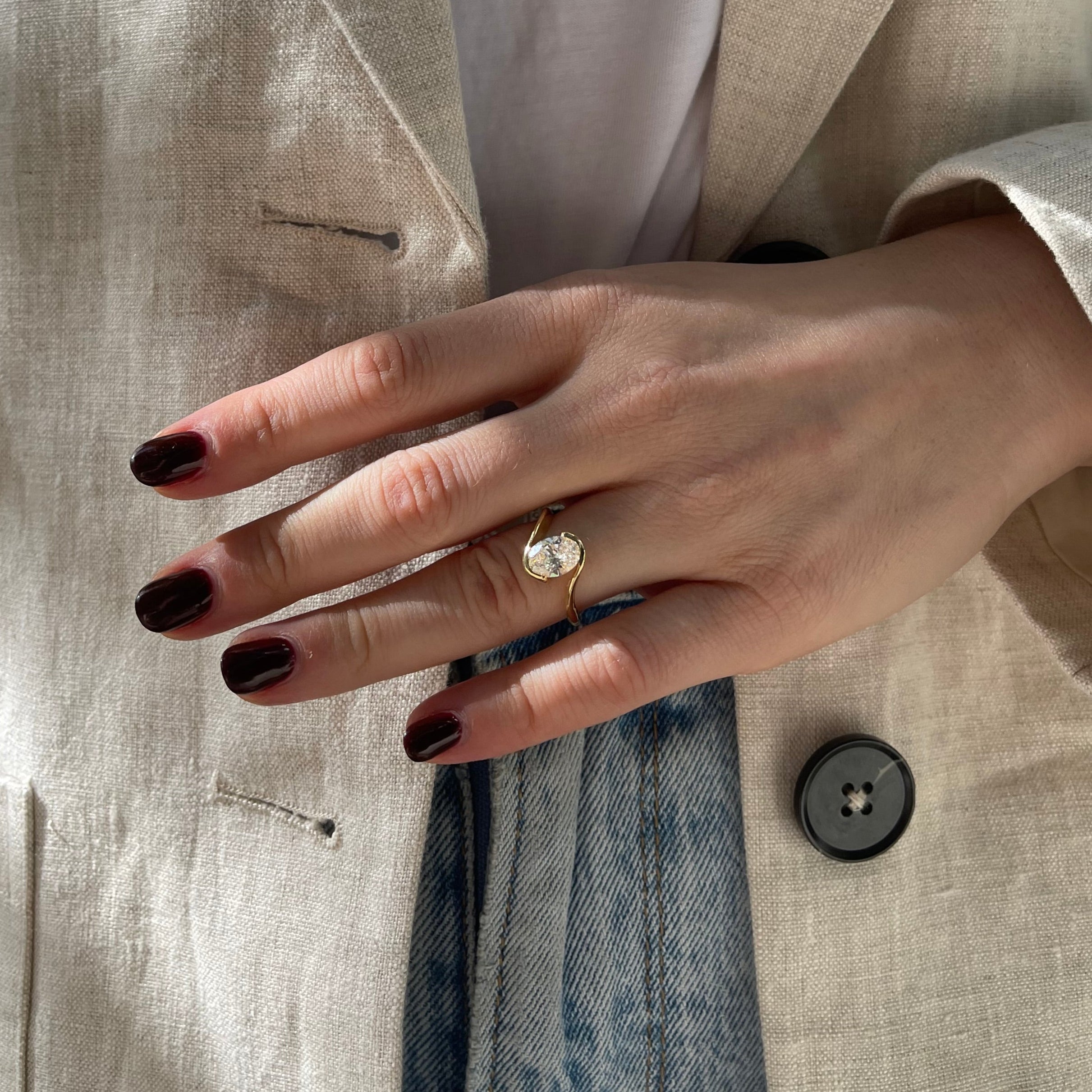 Isla Ring - 1.5ct lab-grown diamond D VVS2