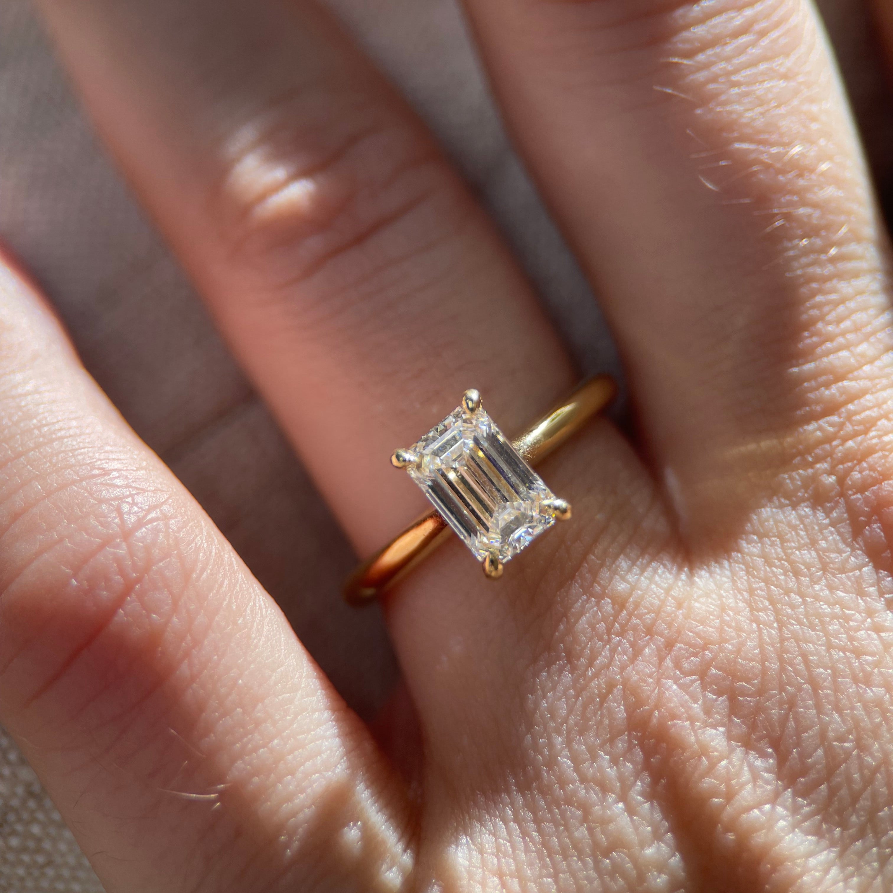 Margot - 1.5ct lab-grown diamond D VS1