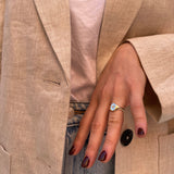 Star-Set Diamond Signet