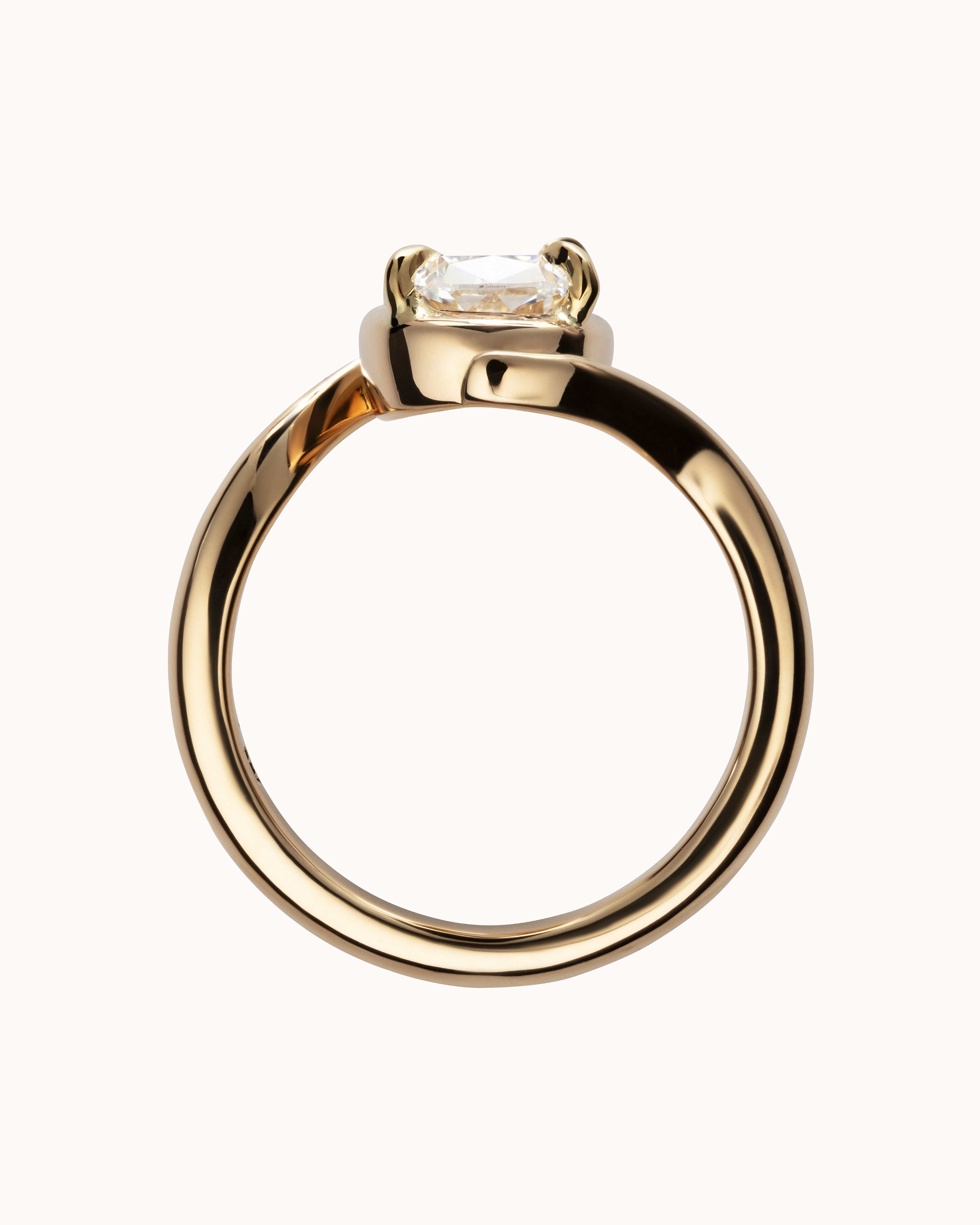 Avery Ring - 1.81ct lab-grown elongated cushion