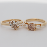 Natural Champagne Diamond Trilogy