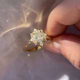 Eve Ring - 1ct Australian-origin natural radiant cut (Argyle)