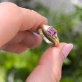 Odyssey Signet - 0.76ct pink Spinel