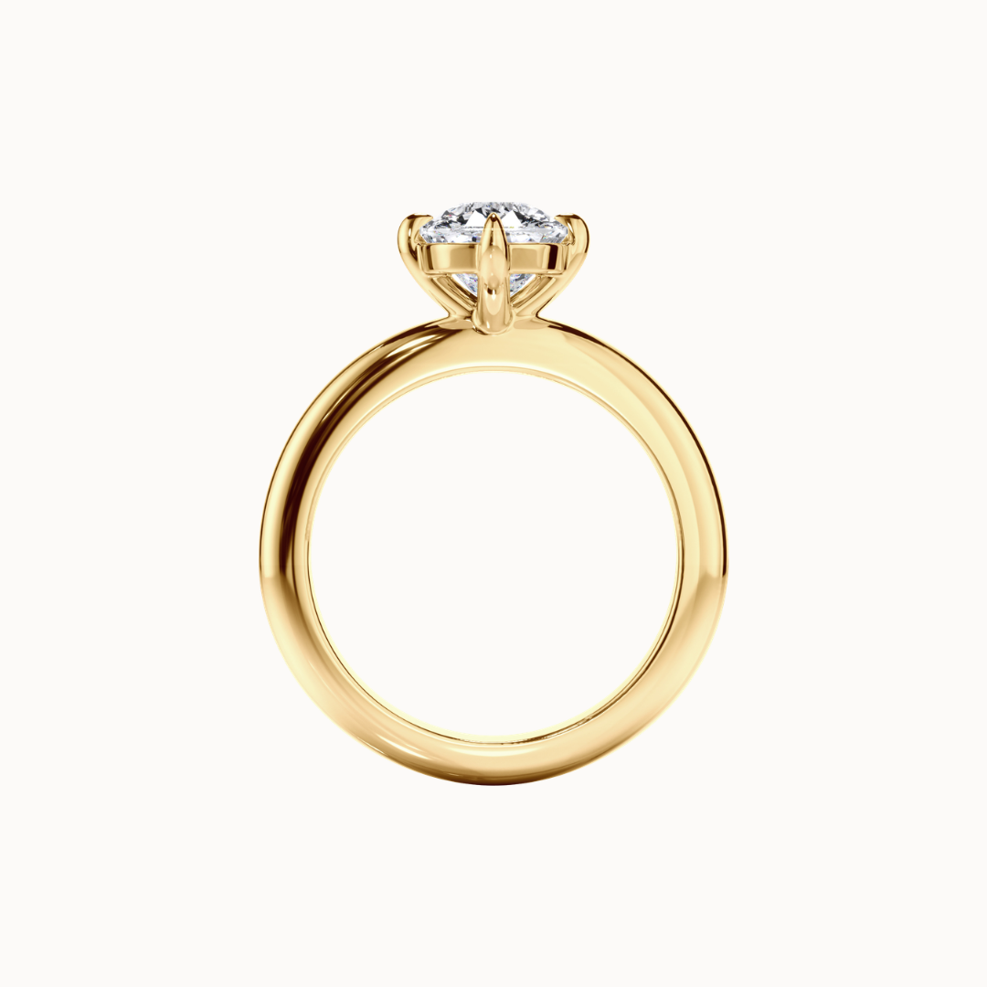 Elodie Ring - 2.02ct Lab Cushion Diamond D VVS2