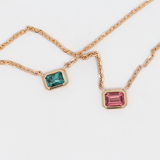 Charlie Necklace - 0.43ct Pink Tourmaline