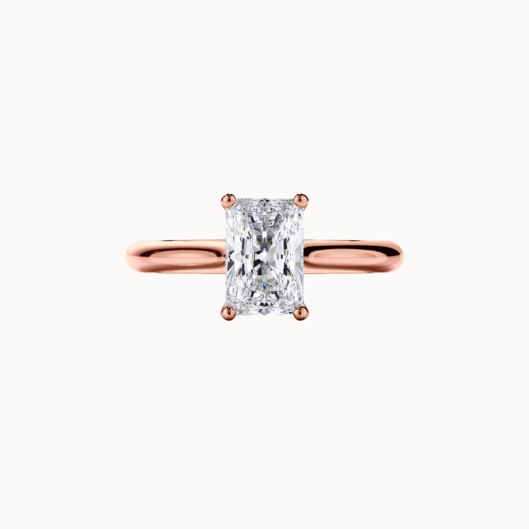 Selene Ring - Radiant Diamond