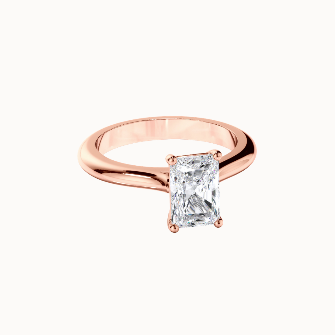 Selene Ring - Radiant Diamond