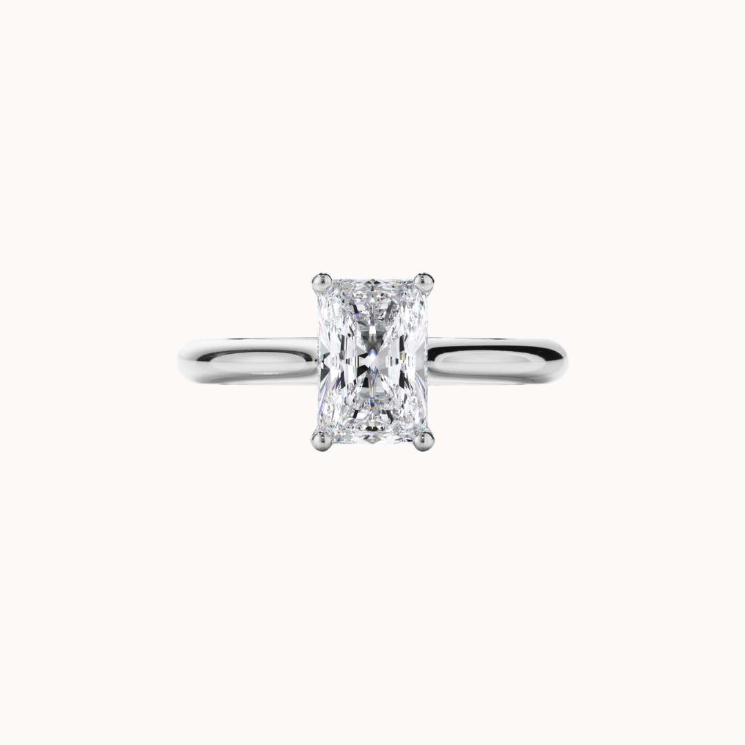 Selene Ring - Radiant Diamond