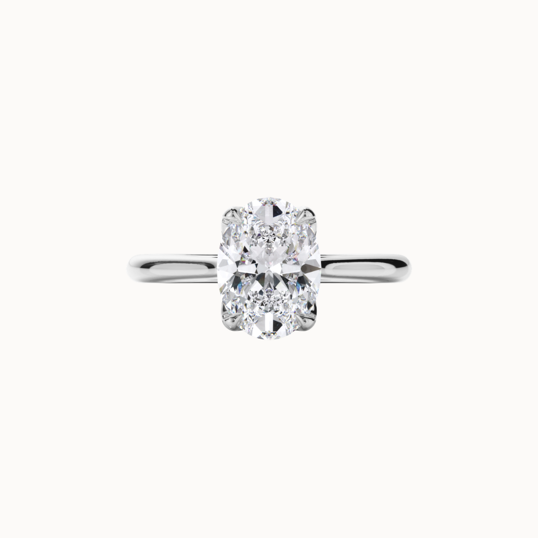 Matilda Ring - Oval Diamond