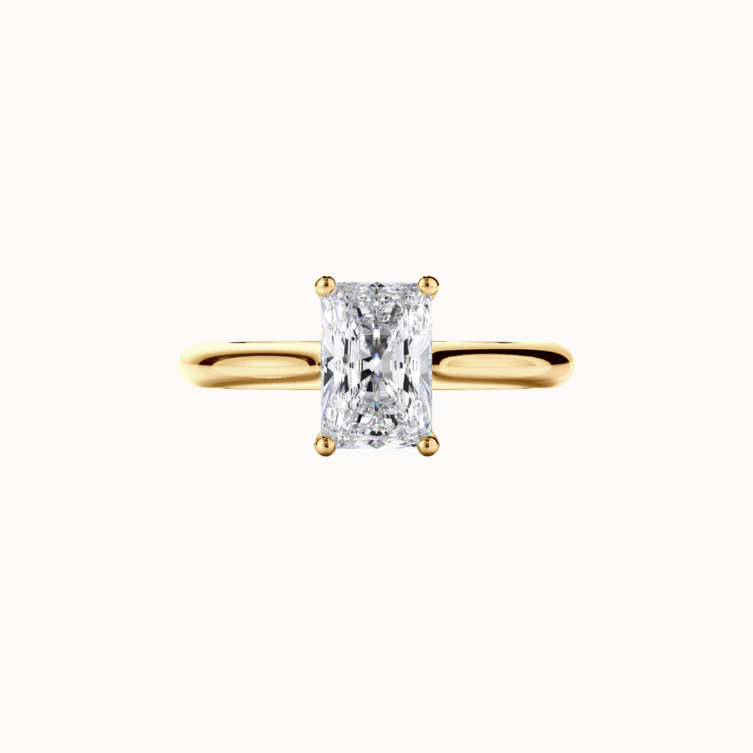 Selene Ring - Radiant Diamond