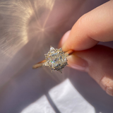 Eve Ring - 1ct Australian-origin natural radiant cut (Argyle)