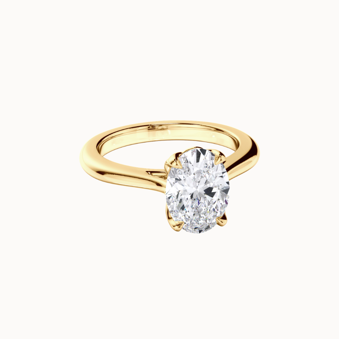 Matilda Ring - Oval Diamond