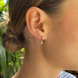 Sun Huggie Charm - 9K Gold