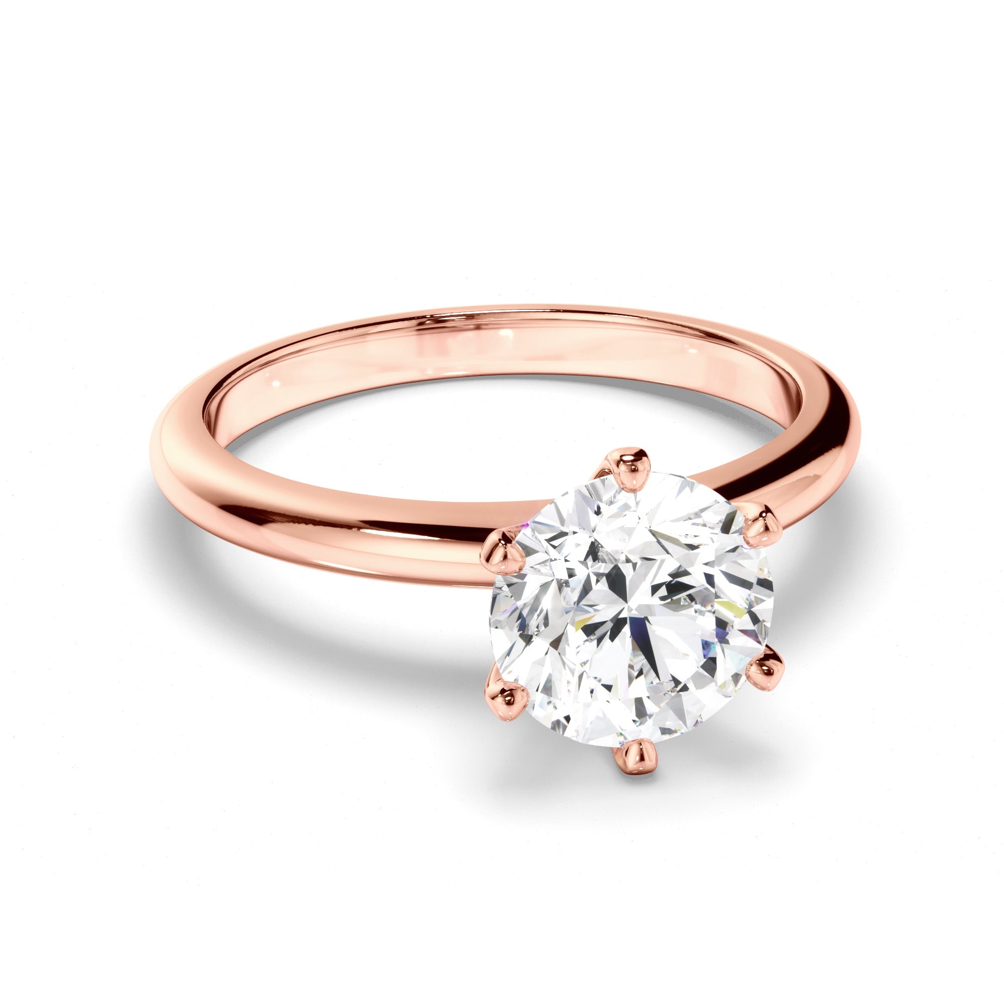 [TEST] Round Brilliant Cut Diamond Solitaire Engagement Ring