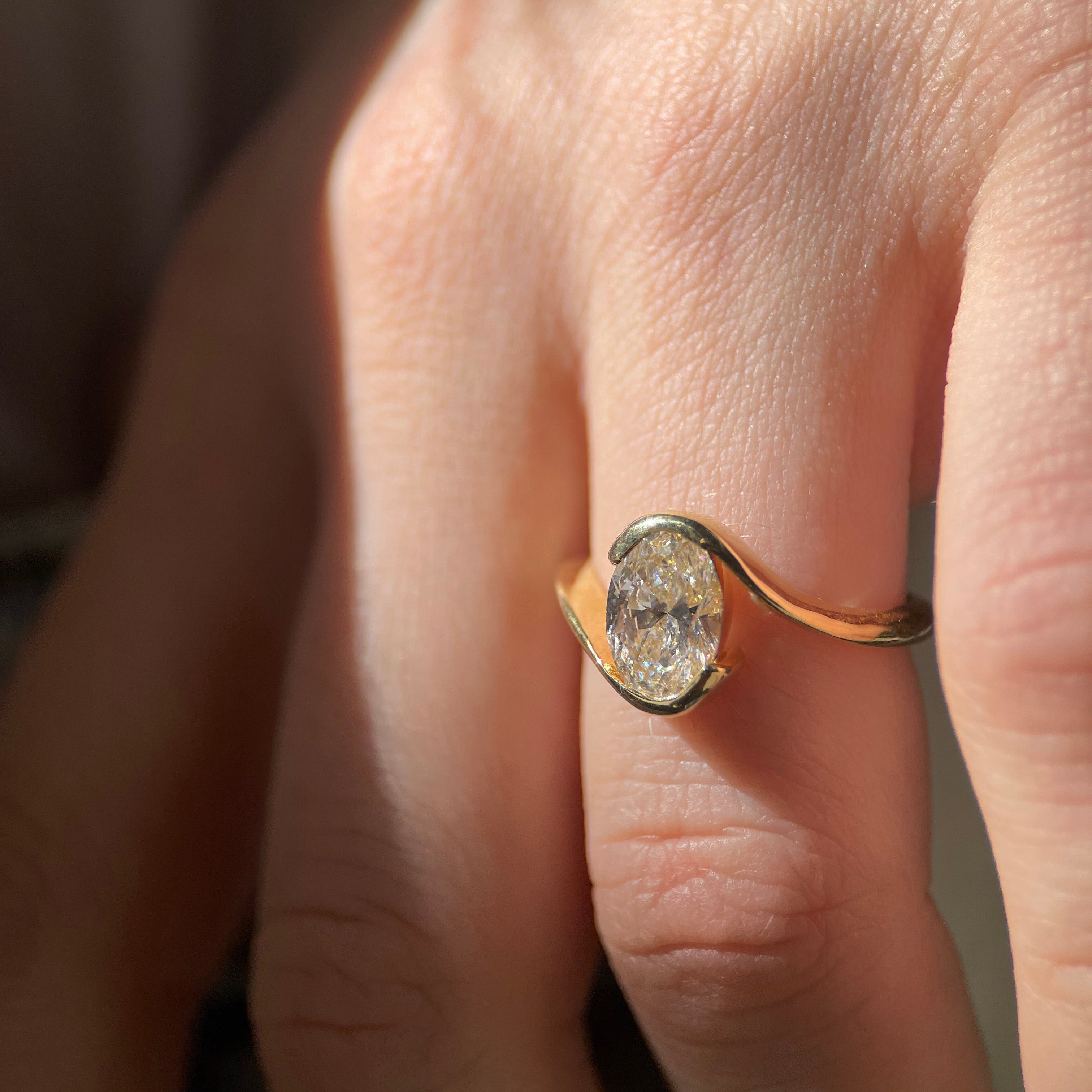 Isla Ring -  1.5ct lab-grown diamond D VVS2