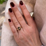 Star-Set Diamond Signet