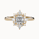 Eve Ring - 1ct Australian-origin natural radiant cut (Argyle)