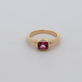 Odyssey Signet - 0.76ct pink Spinel