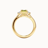 Radiant Trilogy with 1.32ct Australian Yellow Diamond (Argyle)